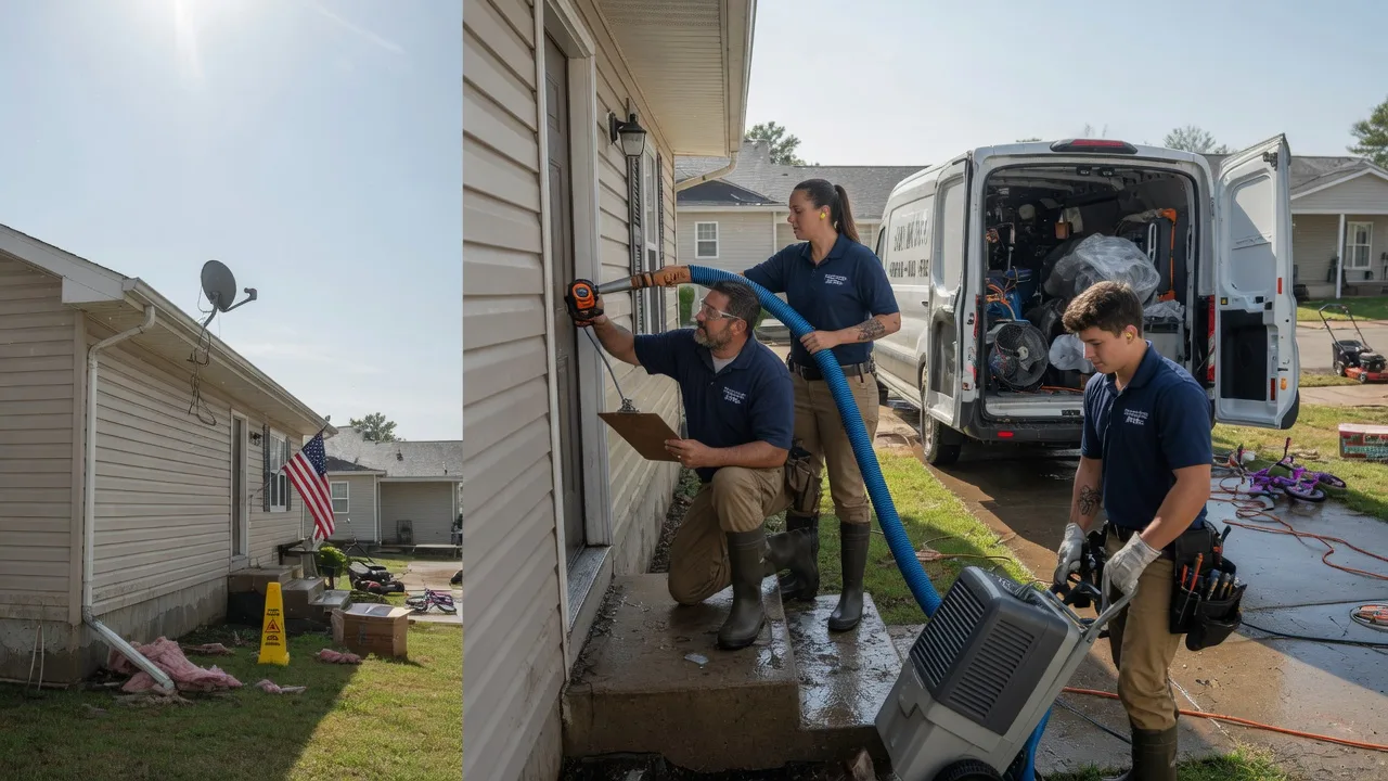 Ceiling Water Damage Restoration in Camden Point, MO near me